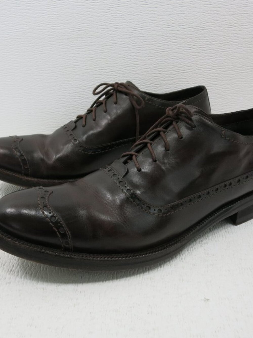 CoStume National Homme Leather Dress Oxfords Shoes Men's Formal Footwear 10.5